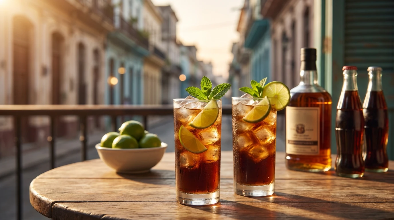Cuba Libre opskrift – Klassisk rom og cola med et twist af lime