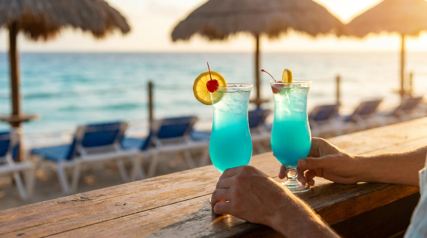 Blue Lagoon opskrift: Den flotteste blå cocktail til festen
