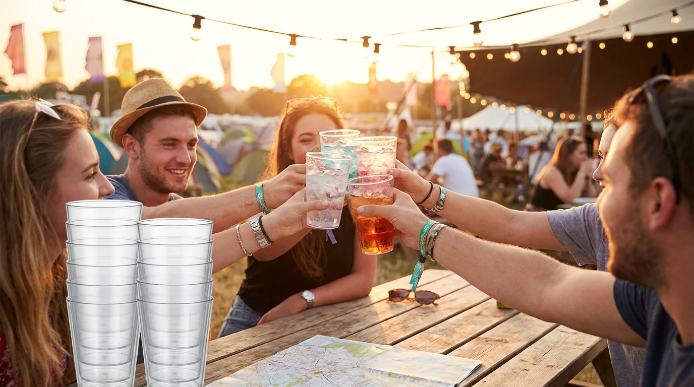 Plastglas til festival guide: Prisbevidste og praktiske valg