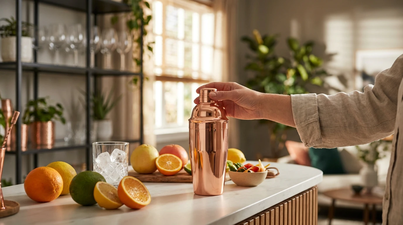 Kobber shaker guide: Tilføj elegance til din hjemmebar