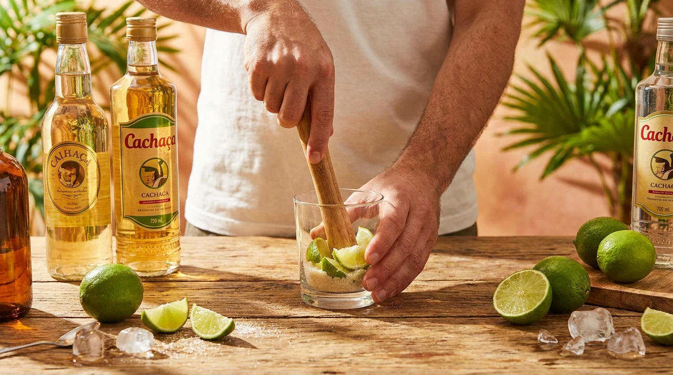 Den bedste muddler til Caipirinha: Sådan gør du