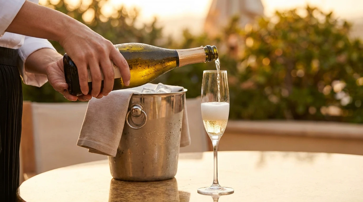 Champagne servering guide: Sådan serverer og åbner du boblerne