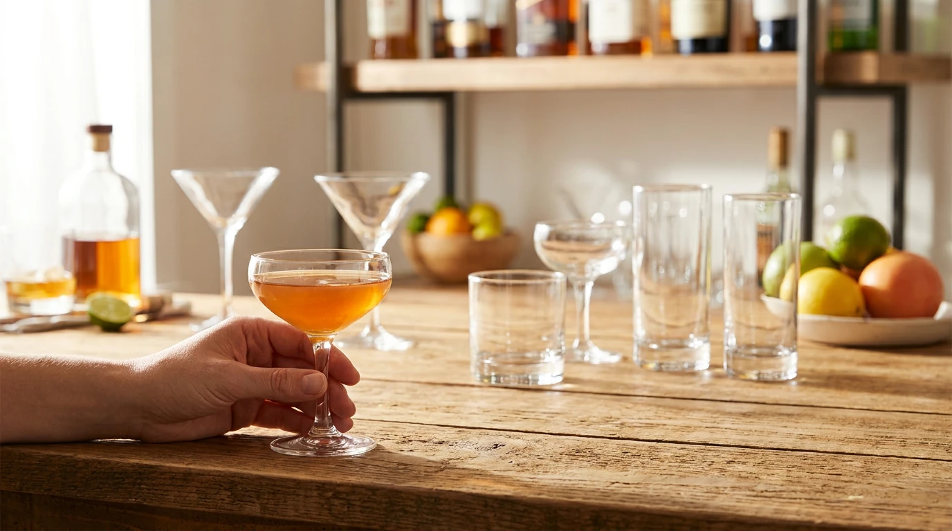 bedste sted at købe pæne og billige cocktailglas online