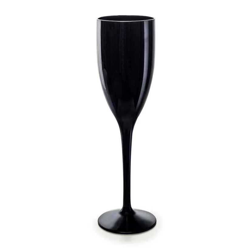 Champagne glas sort 15 cl CH15-N by Rbdrinks color Sort