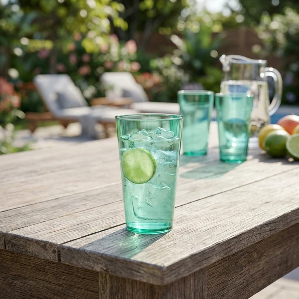 Bf5 Stabelglas Grøn Polycarbonat ECO30-V  color Grøn