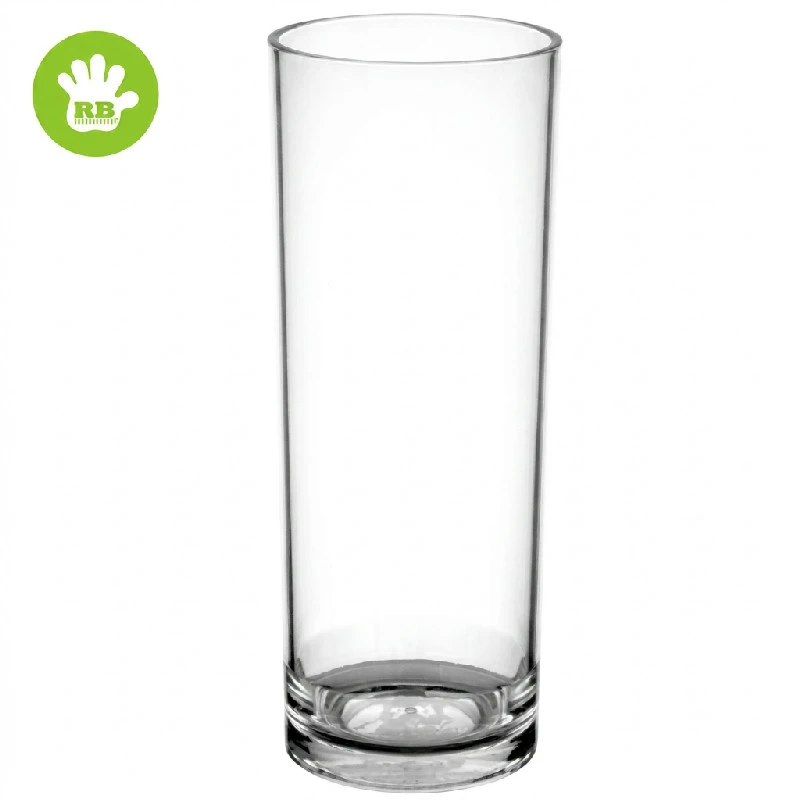 Longdrink glas 30 cl i polycarbonat FAN33-T by Rbdrinks color Sort