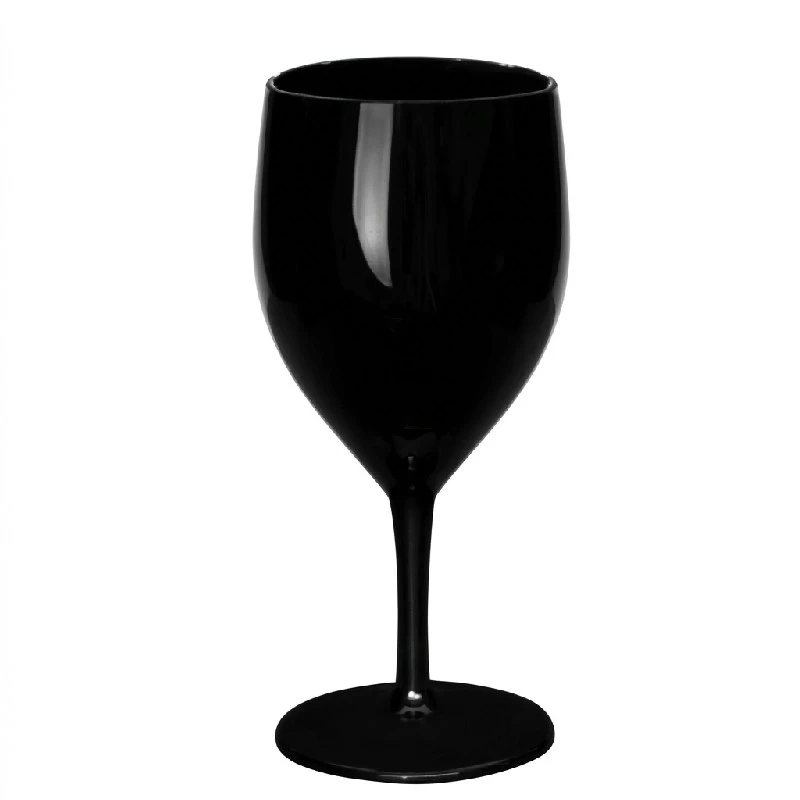 Vinglas sort 25 cl polycarbonat VN25-N by Rbdrinks color Sort