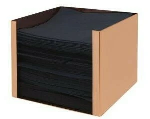 Servietholder i kobber finish - 13x13x10,1 cm BTBL3475 by Beaumont color Sort