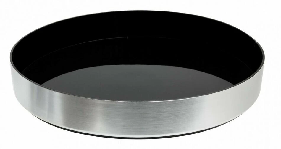 Sort tjenerbakke - Aluminium Effect BTBL3517 by Beaumont color Sort