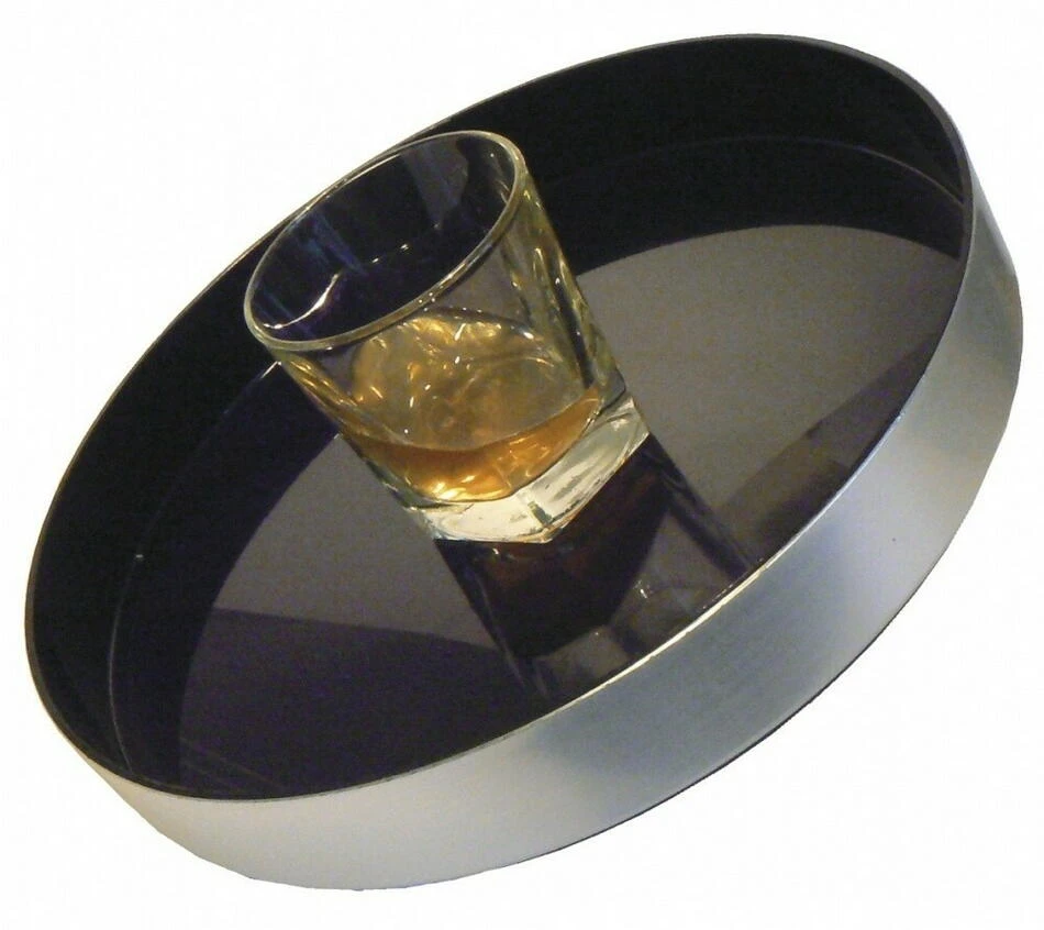 Sort tjenerbakke - Aluminium Effect BTBL3517 by Beaumont color Sort