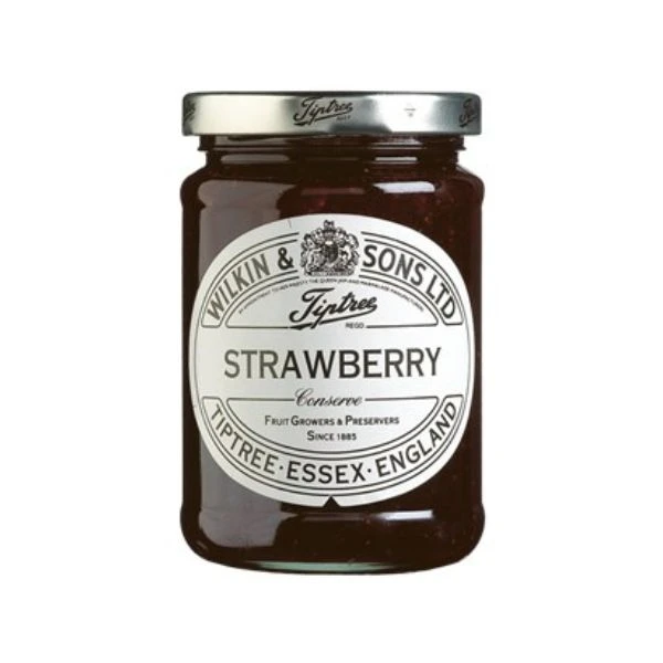 Jordbær marmelade 340g 71088220 by Tip Tree color Sort