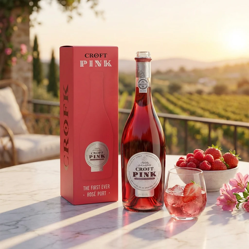 Croft Pink Port Rosé Portvin 75 cl 40091 by CROFT color Sort