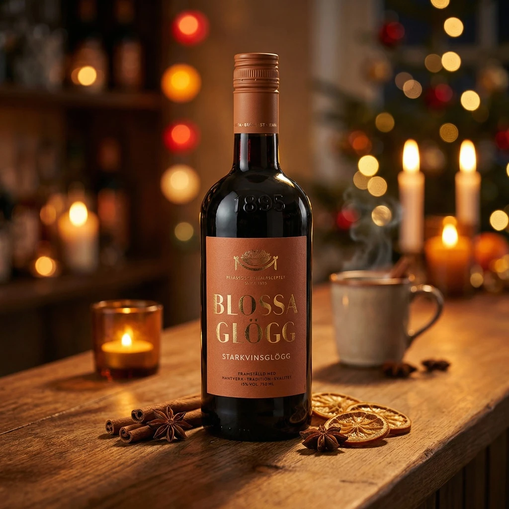 Blossa Glögg - Stærk 75 cl 40903 by BLOSSA color Sort