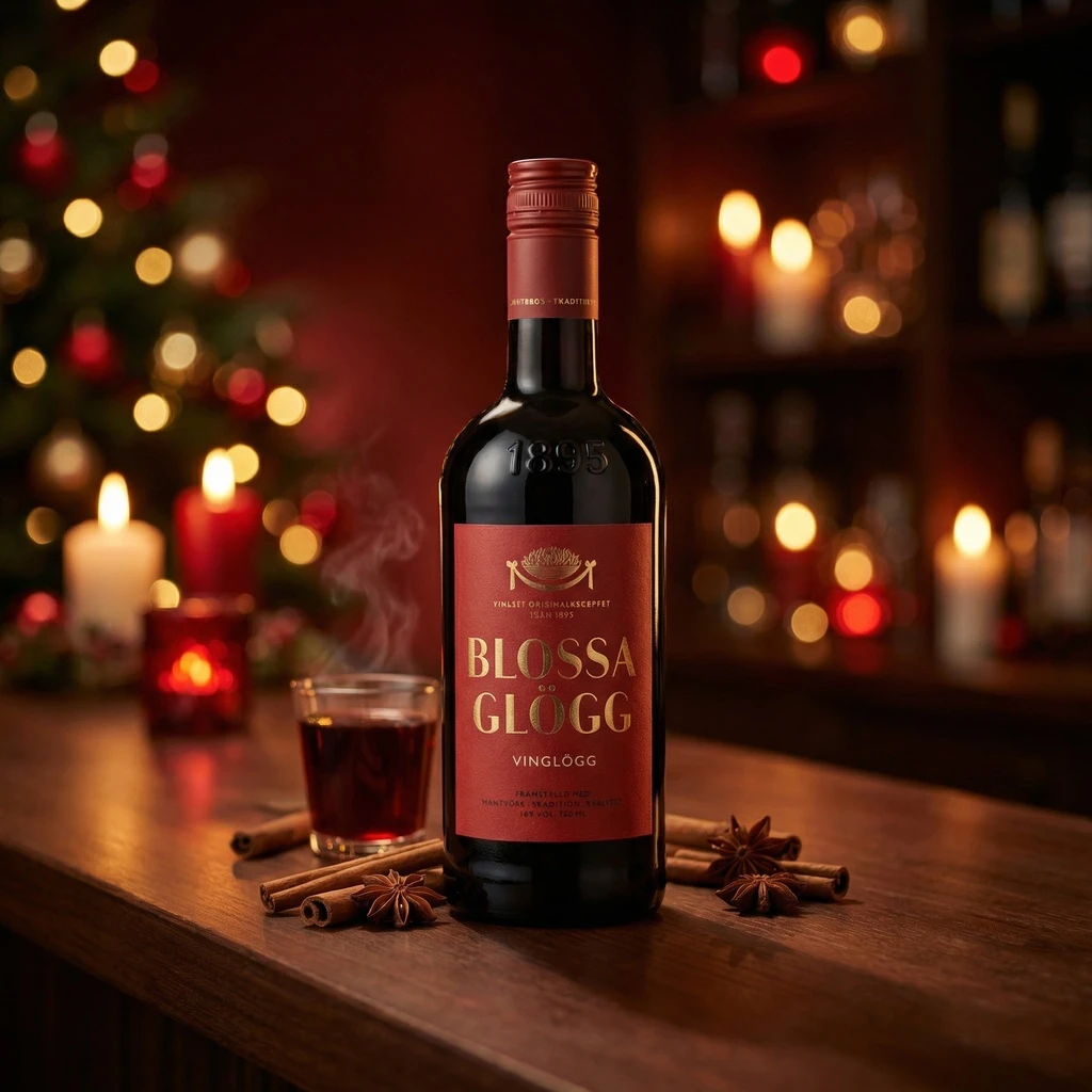 Blossa Glögg 10% 75 cl 40904 by BLOSSA color Sort