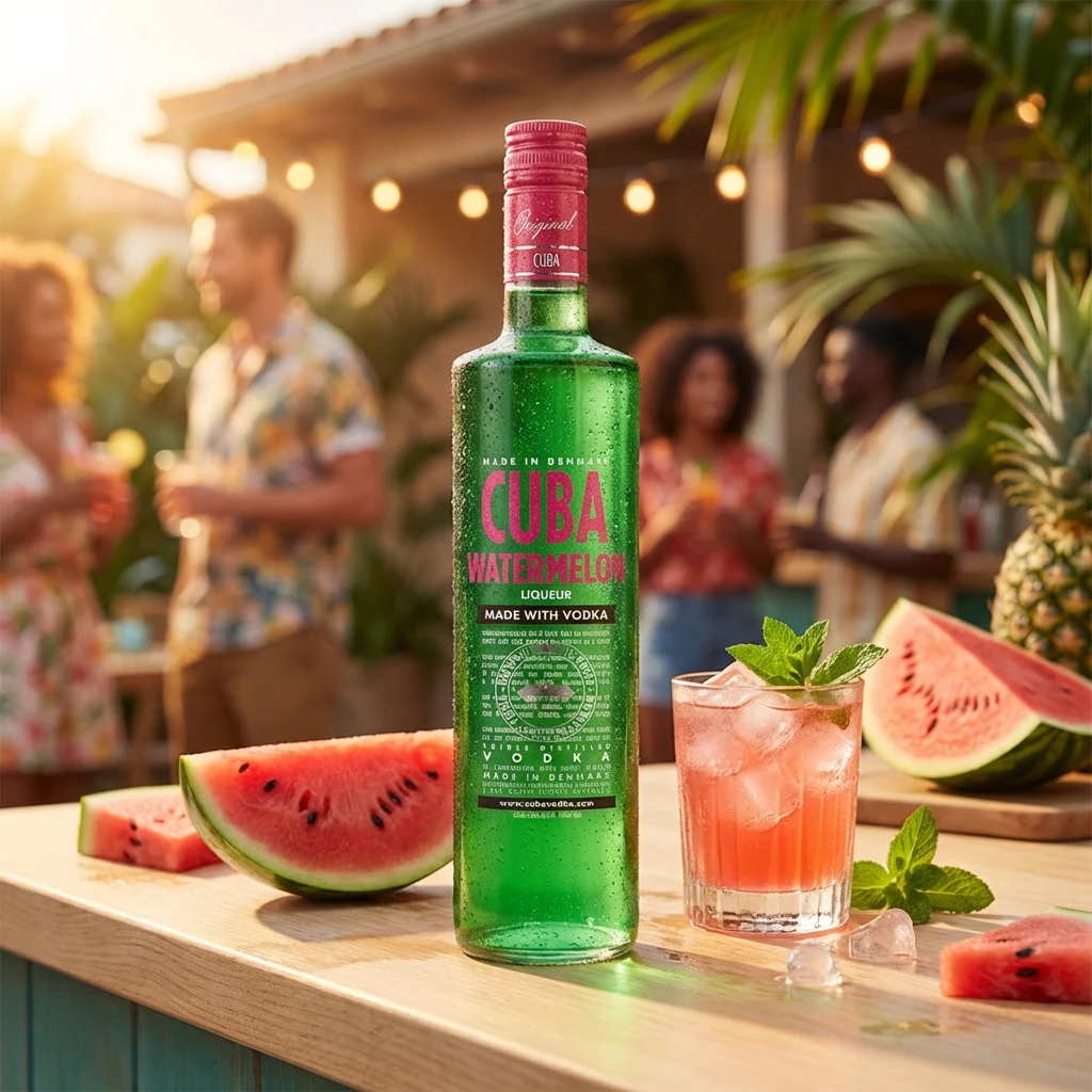 Cuba Watermelon 70 cl 52129 by CUBA color Sort