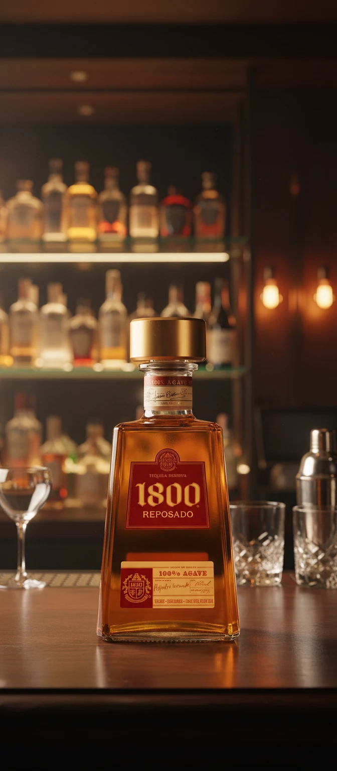 1800 Tequila Reposado 70 cl 53082 by 1800 color Sort