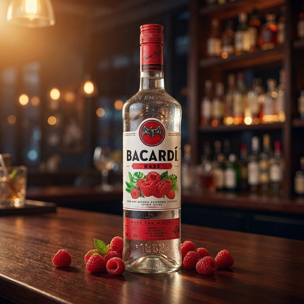 Bacardi Razz Rom 70 cl 54077 by BACARDI color Sort
