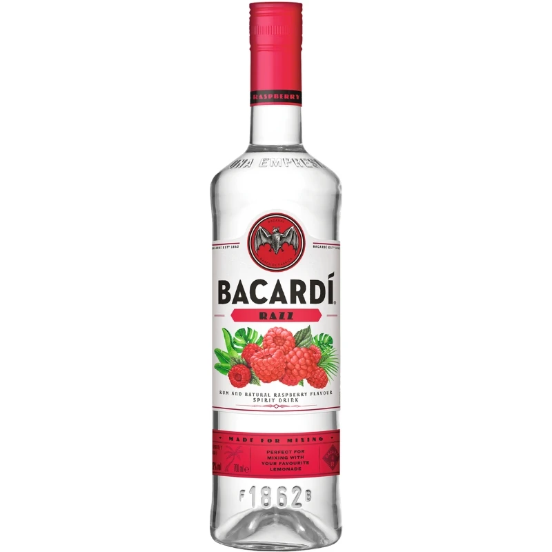 Bacardi Razz Rom 70 cl 54077 by BACARDI color Sort