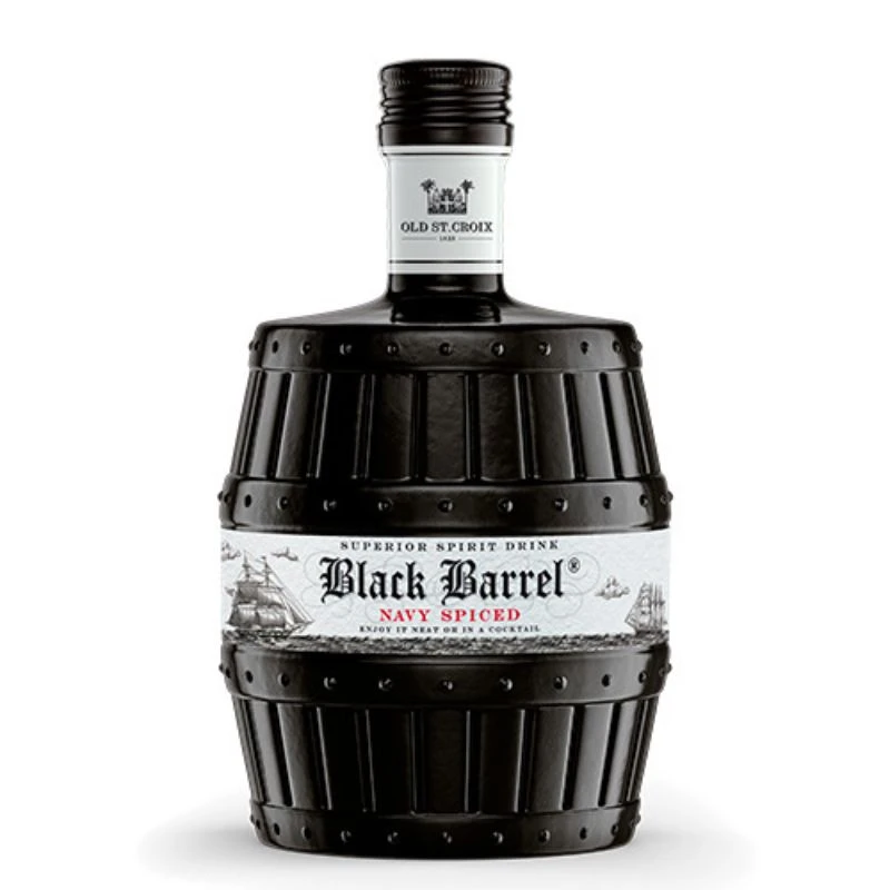 Old St. Croix Black Barrel Navy Spiced Rom 70 cl 54319 by Old St. Croix color Sort