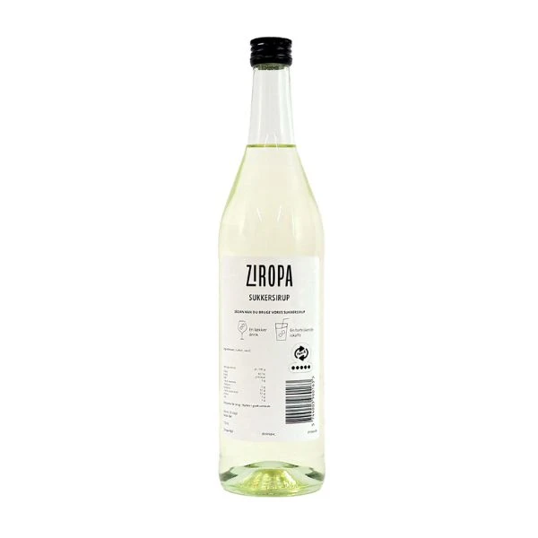 Ziropa Dansk Sukker Sirup FL 70 61345 by Ziropa color Sort