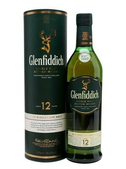 Glenfiddich 12 YO Single Malt FL 70 1011643 by GLENFIDDIC color Sort
