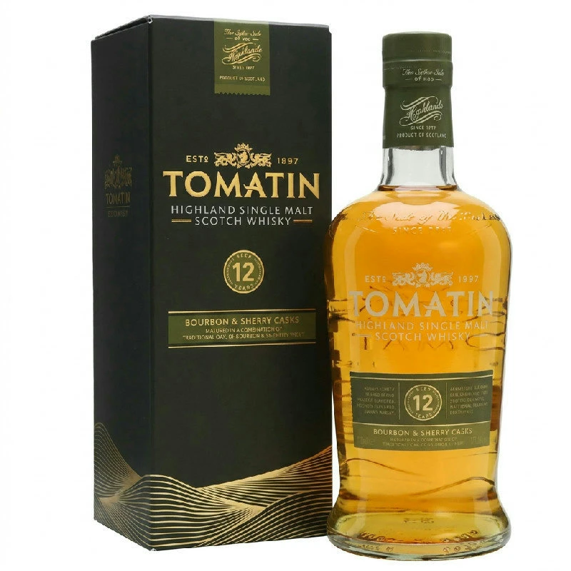 Tomatin 12 YO Highland Single Malt FL 70 55053 by TOMATIN color Sort
