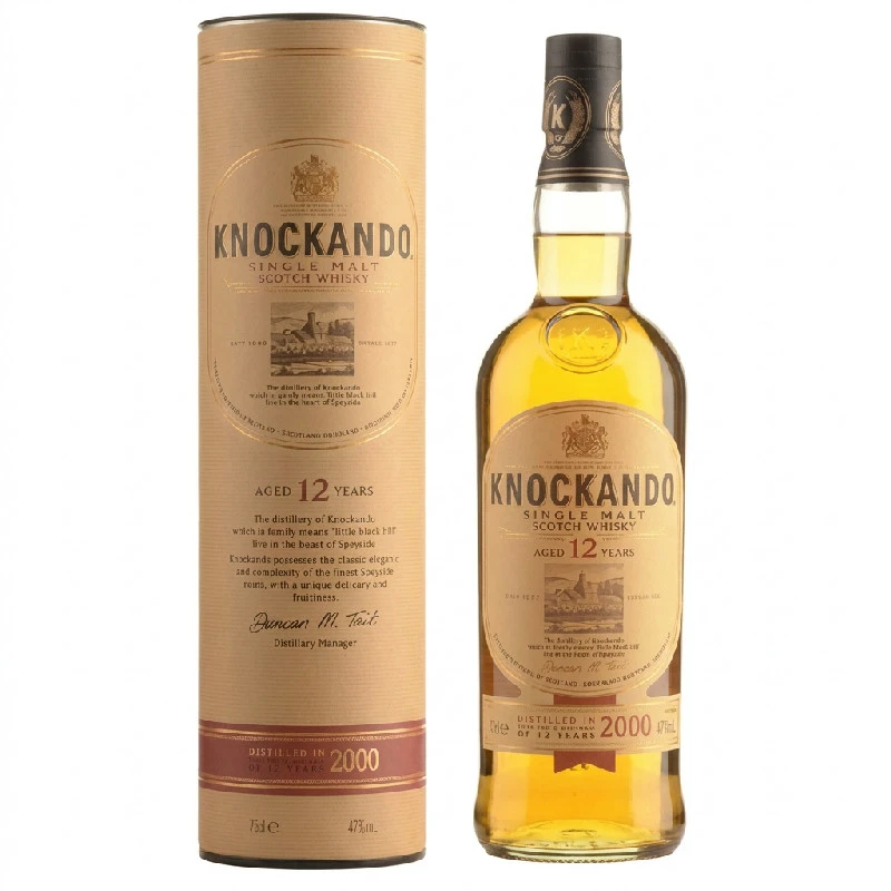 Knockando 12 YO Speyside Single Malt FL 70 55088 by KNOCKANDO color Sort