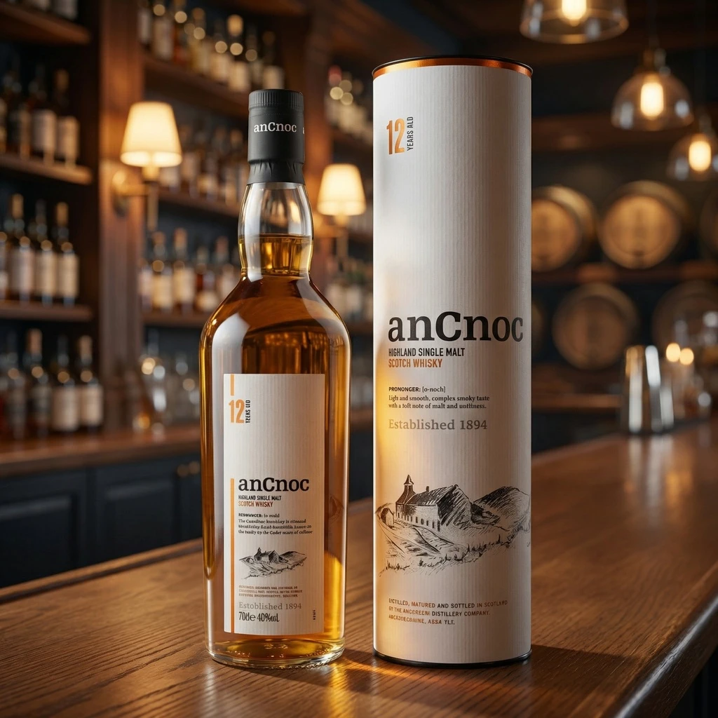 AnCnoc 12 YO Speyside Single Malt FL 70 55112 by ANCNOC color Sort