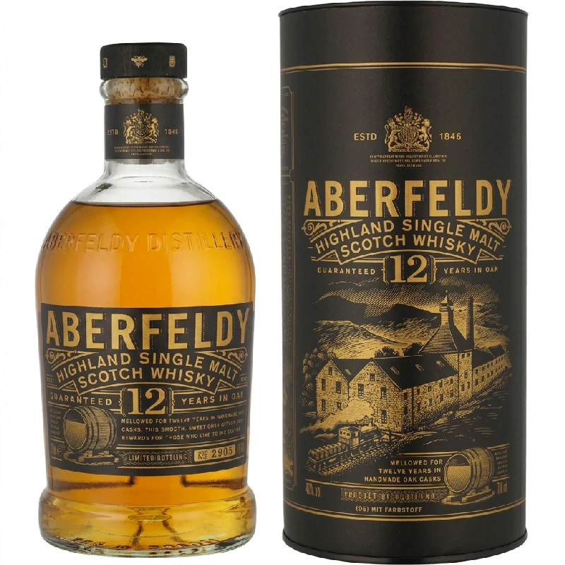 Aberfeldy 12 YO Highland Single Malt FL 70 55126 by ABERFELDY color Sort