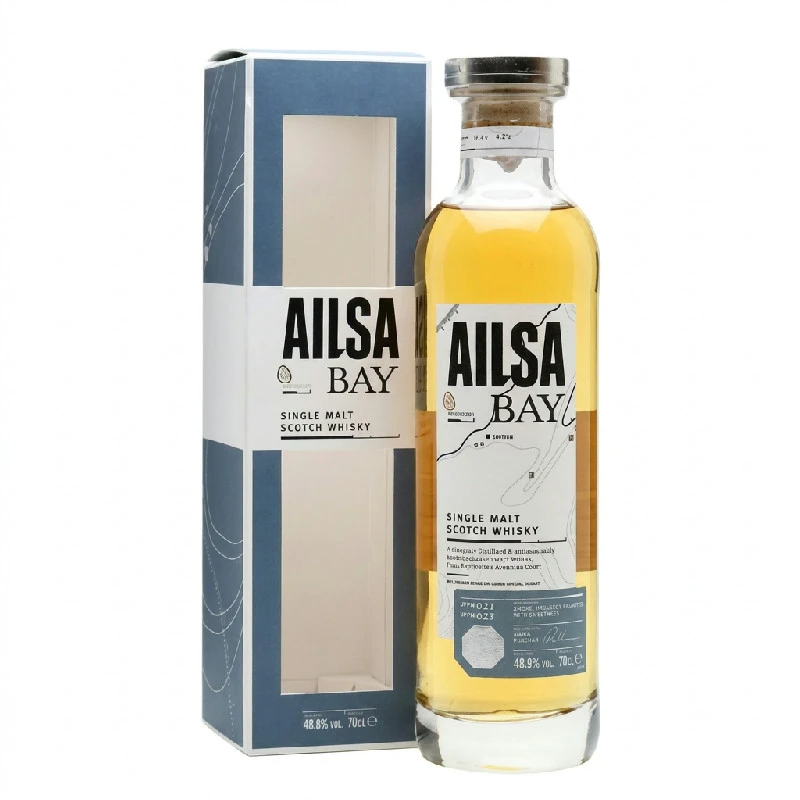 Ailsa Bay Lowland Single Malt Scotch FL 70 55138 by AILSA color Sort