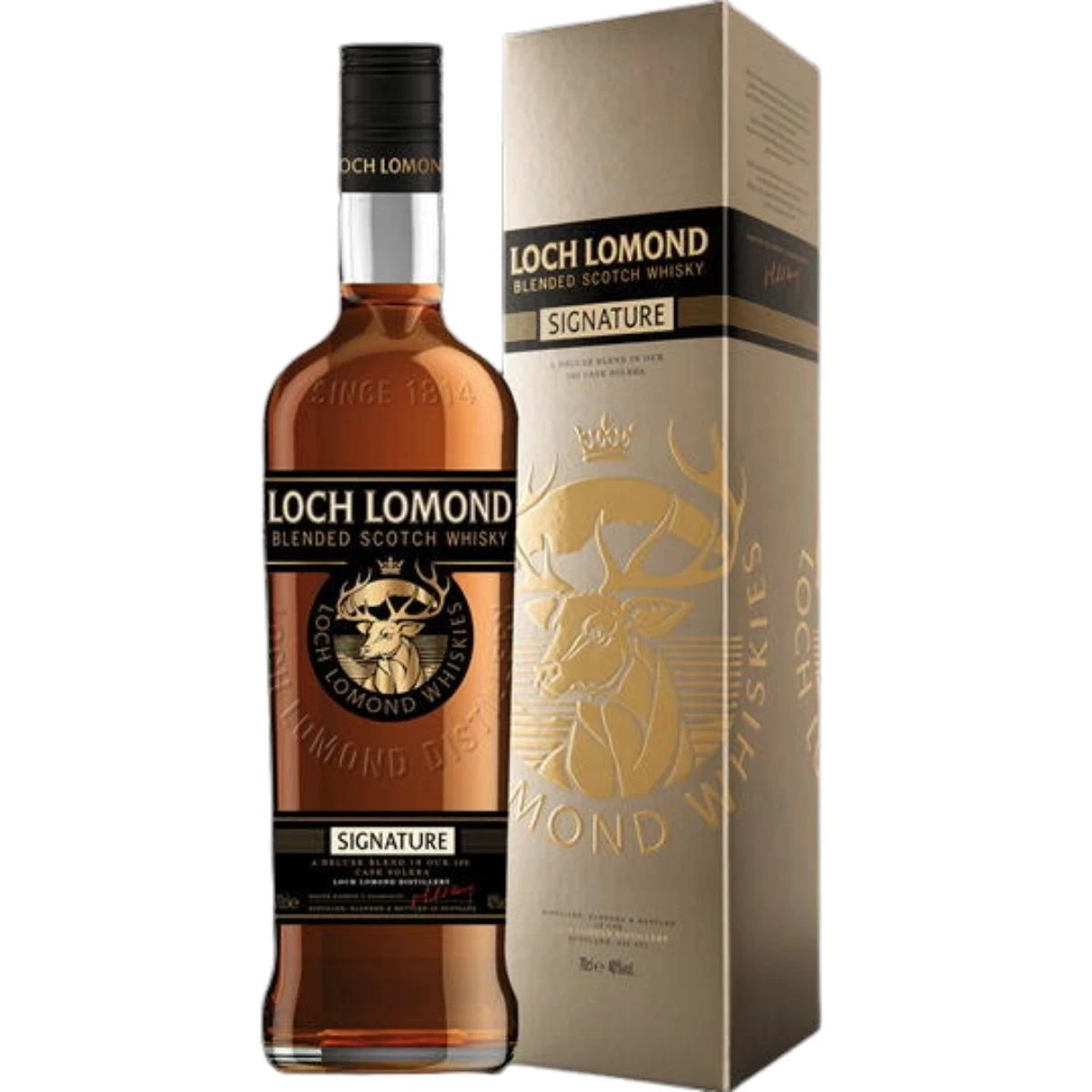 Loch Lomond Signature Blended Scotch Whisky FL 70 55225 by LOCHLOMOND color Sort