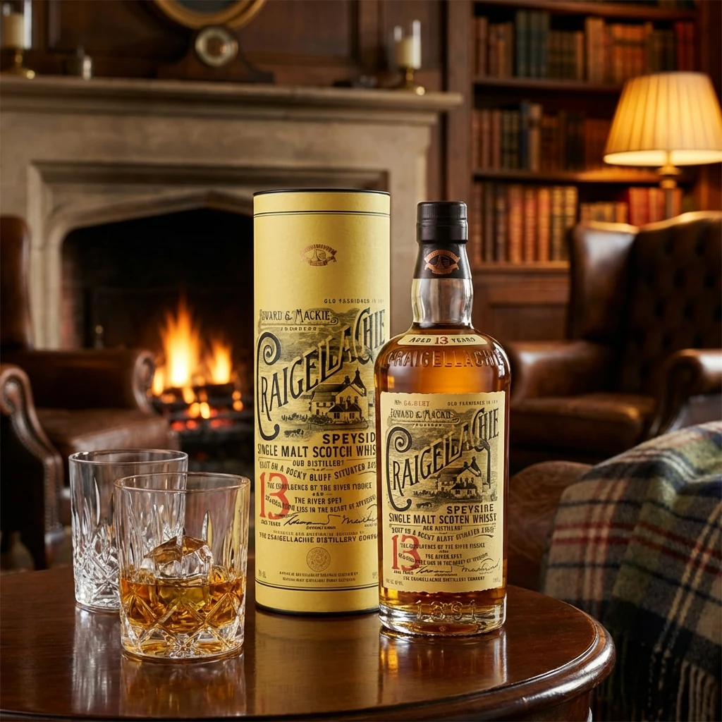 Craigellachie 13 YO Speyside Single Malt 70 cl 55265 by CRAIGELLAC color Sort