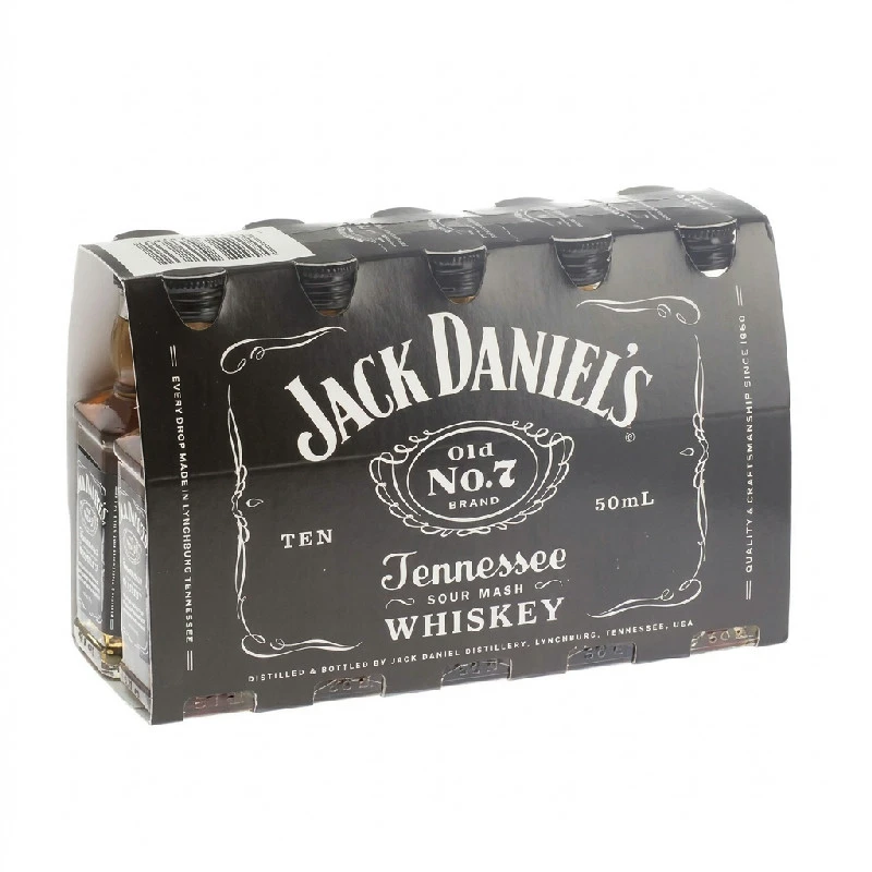 Jack Daniel's Old No.7 Whiskey 10 x 5cl 58004 by JACKDANIEL color Sort