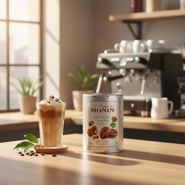 Monin Frappé Kaffe Base, 1,36KG 61001 by MONIN color Sort