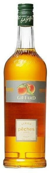 Giffard Syrup Peach / Fersken FL 100 61189 by GIFFARD color Sort