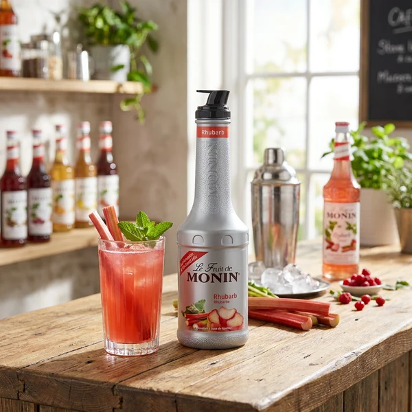 Monin Purémix Rabarber FL 100 61198 by MONIN color Sort