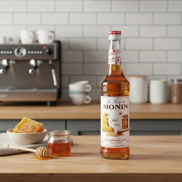 Monin Syrup Honey / Honning FL 70 61210 by MONIN color Sort