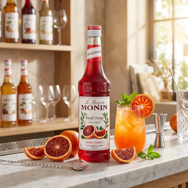 Monin Syrup Blood Orange / Blodappelsin FL 70 61213 by MONIN color Sort