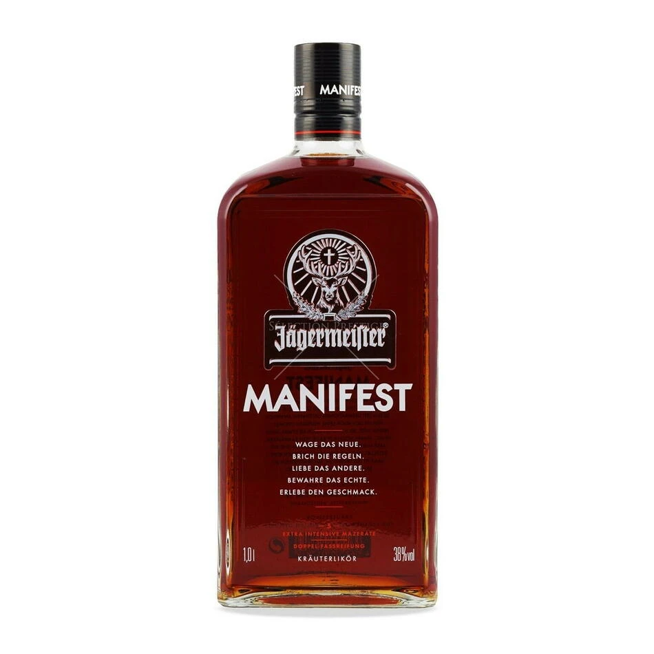 Jägermeister Manifest Urtelikør 100 cl 1200633 by JAGERMEIST color Sort
