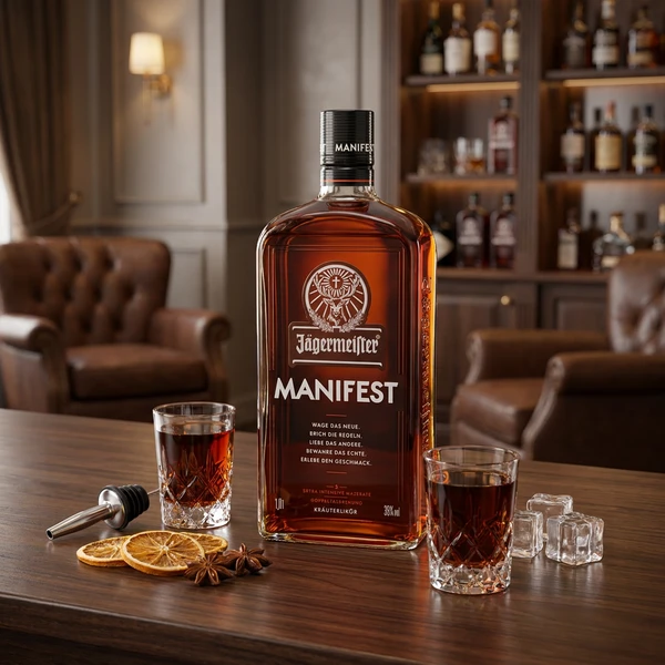Jägermeister Manifest Urtelikør 100 cl 1200633 by JAGERMEIST color Sort