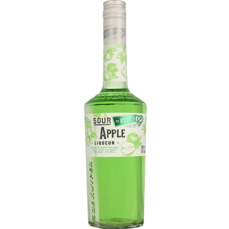 De Kuyper Liqueur Sour Apple / Sure Æbler 70 cl 63332 by DEKUYPER color Sort