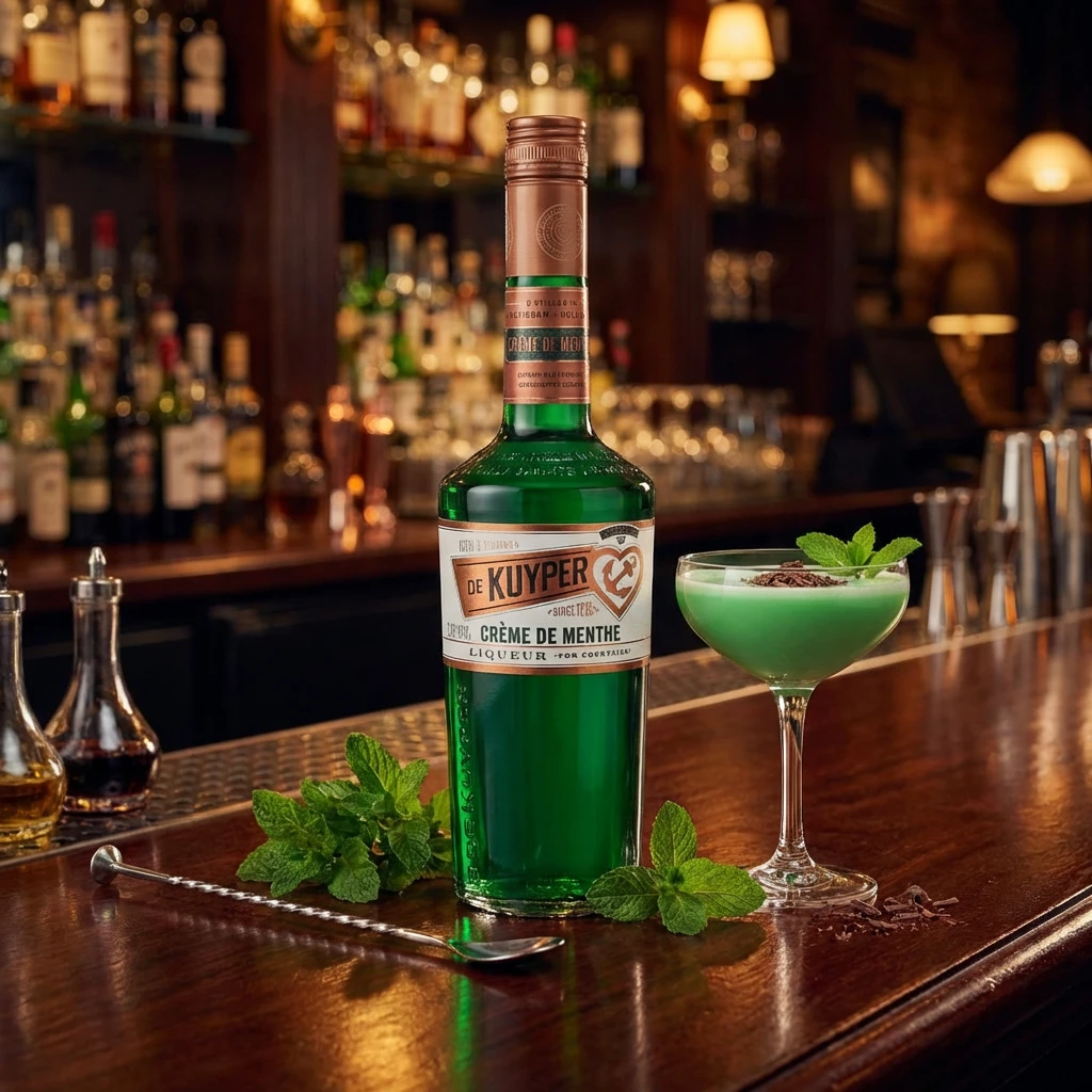 De Kuyper Creme de Menthe Green Likør 70 cl 63354 by DEKUYPER color Sort