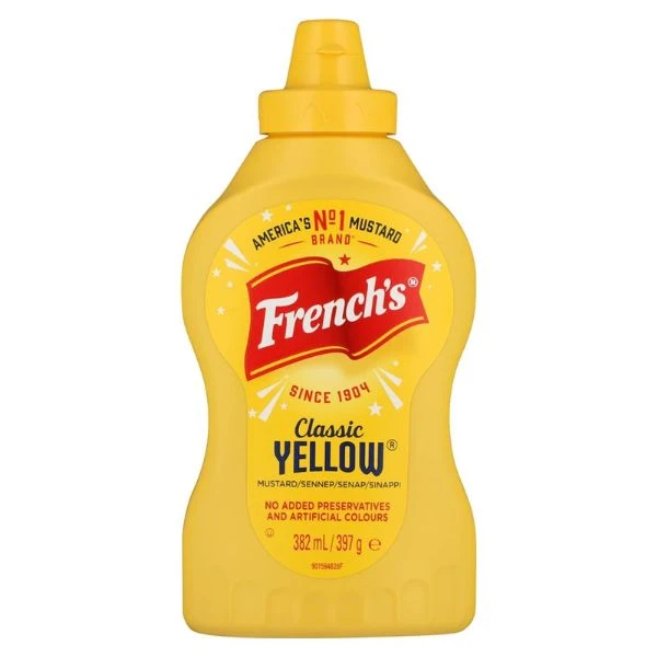 French´s Yellow Mustard 397g Zelected 18512 by Zelected color Sort