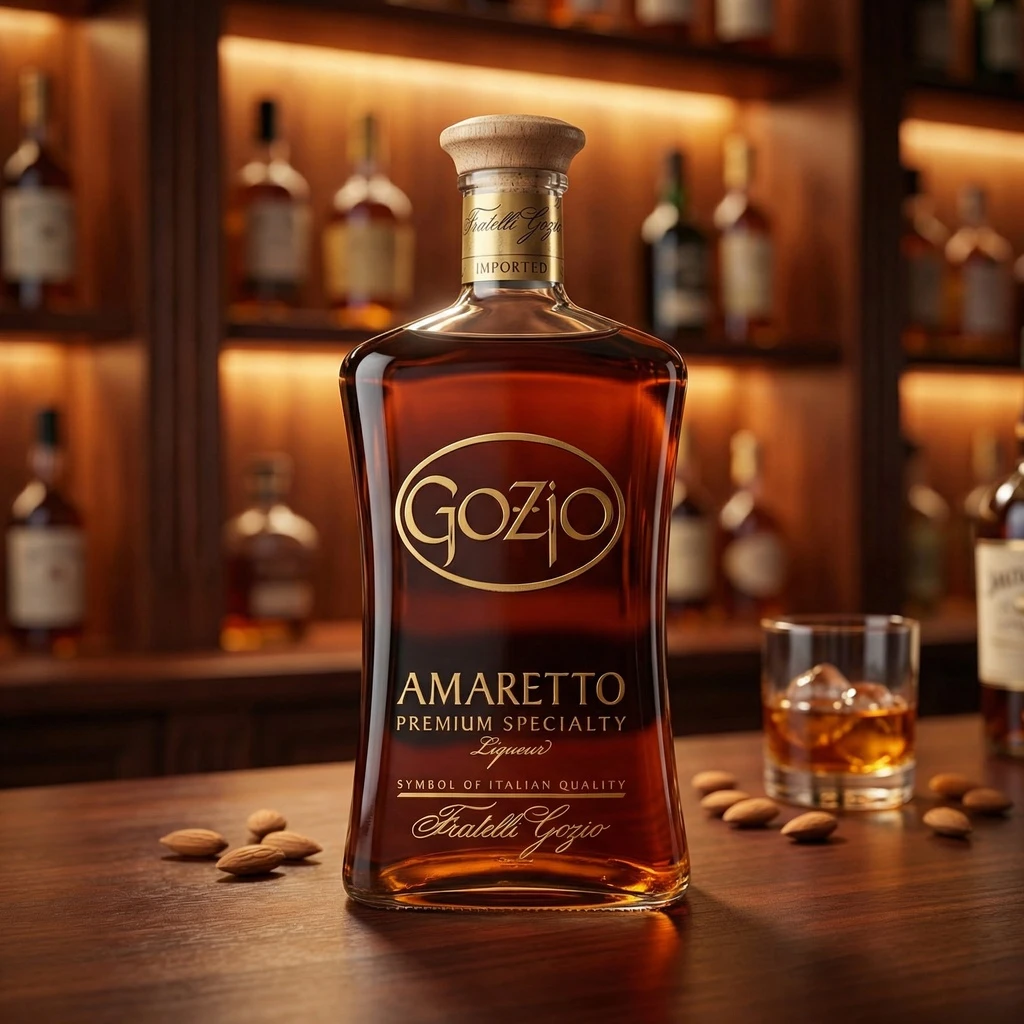 Amaretto Gozio Likør 70 cl 63396 by GOZIO color Sort