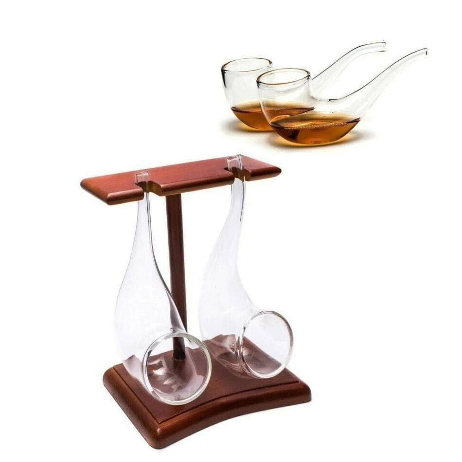Brandy Pipes med stativ 2pk Vinology BS/BP2S by Vinology color Sort