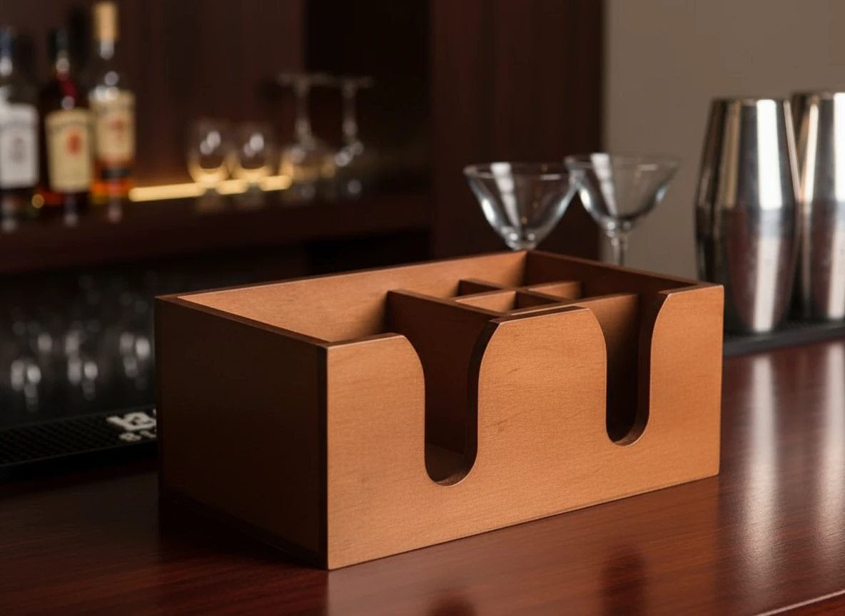 Bar Caddy - Træ BTBL3542 by Beaumont color Brun