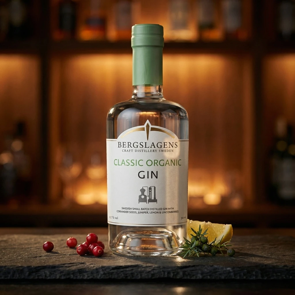 Bergslagen Organic Gin 50 cl 51346 by Barlife color Sort