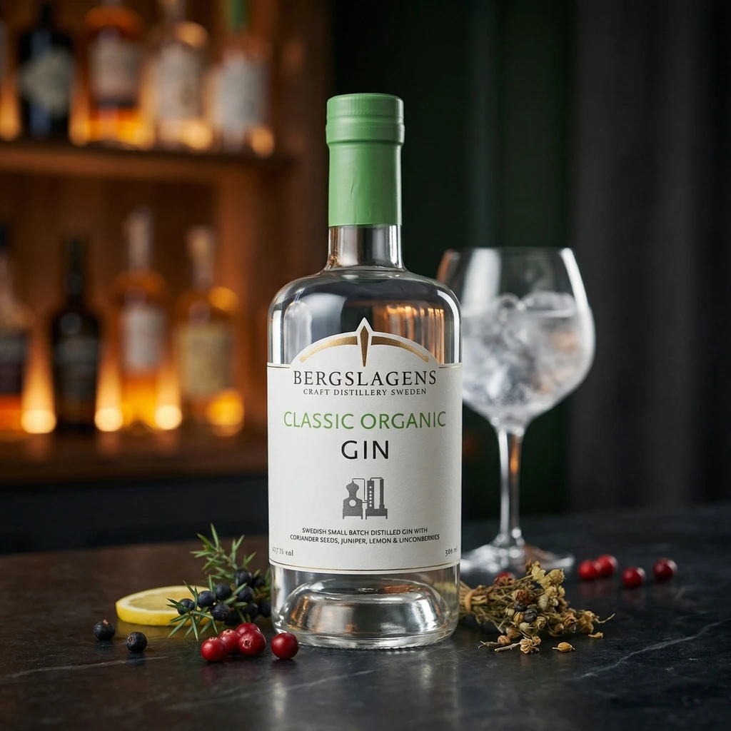 Bergslagen Organic Gin 50 cl 51346 by Barlife color Sort