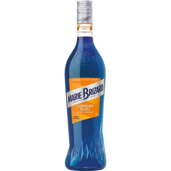 Marie Brizard Liqueur Curacao Bleu FL 50 63410 by MARIEBRIZA color Sort