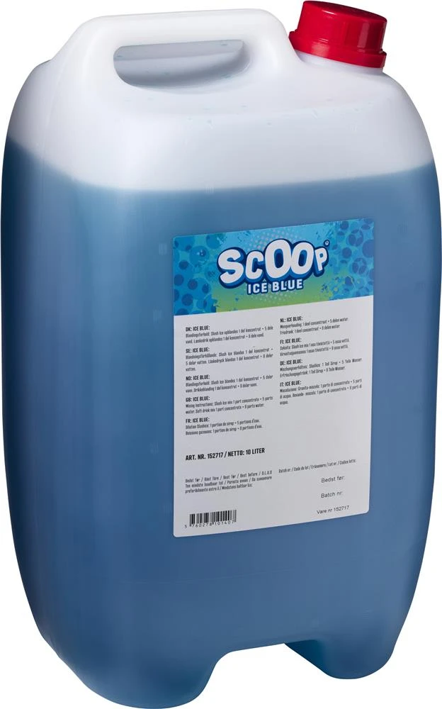 Scoop Slushice Koncentrat Ice Blue, 10L 65134 by SCOOP color Sort